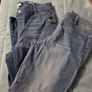 Juicy Couture Blue Faded Skinny Jeans Duo